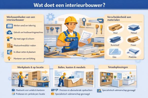 Wat doet een interieurbouwer